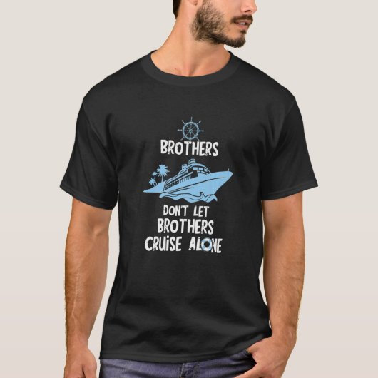 クルージングバケーションブラザーズ巡洋艦クルージング船C Tシャツ (正面)