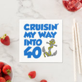 クルージングマイウェイ40パーティーデコールナプキンズ スタンダードカクテルナプキン (インサイチュ)