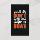 クルージングルールズボーおもしろいトクルーズシップ 名刺 (正面)