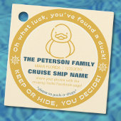 クルージング保ダックまたは非表示ゲームラベル フェイバータグ