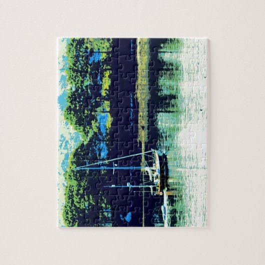 クルージング帆船ジグソーパズル ジグソーパズル (縦)