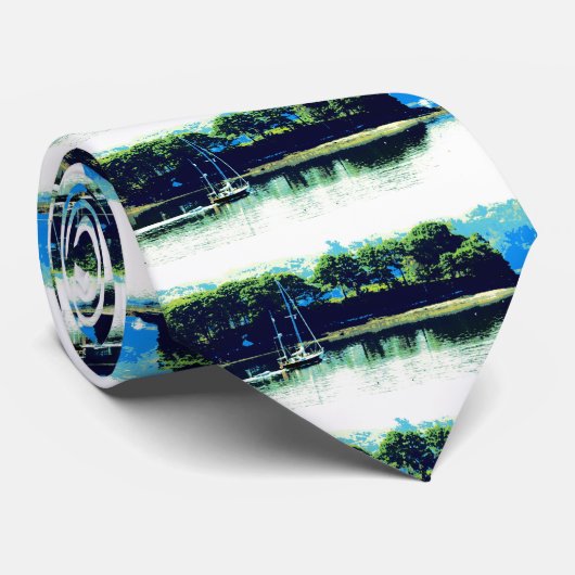 クルージング帆船ネクタイ ネクタイ (ロール)