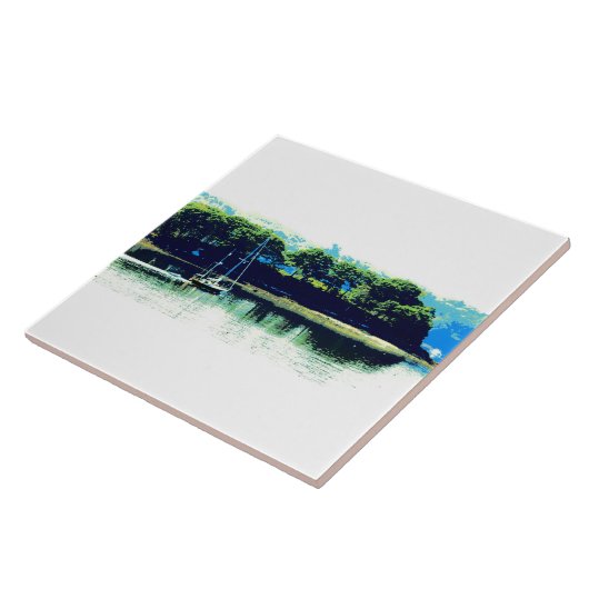 クルージング船タイル タイル (側面)