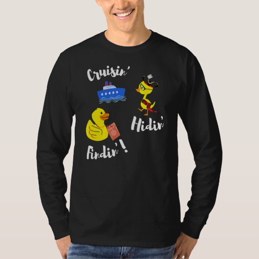 クルージング隠し探しゴムダックPassport Scav Tシャツ (正面)
