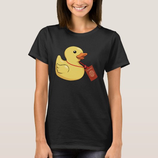 クルージング隠し探しゴムダックPassport Scav Tシャツ (正面)