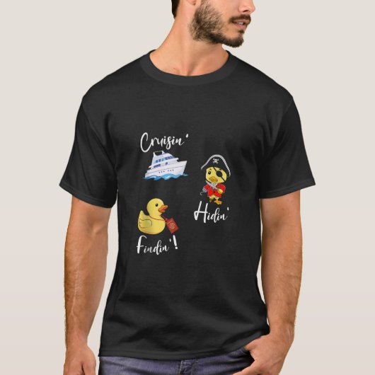 クルージング隠し探しゴムダックPassport Scav Tシャツ (正面)