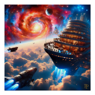クルージング雲 ポスター