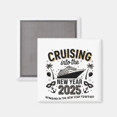 クルージング2025家族で思い出を作る マグネット (正面/裏面)