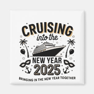 クルージング2025家族で思い出を作る マグネット