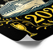 クルージング2026年新年おめでとう ポスター (角)