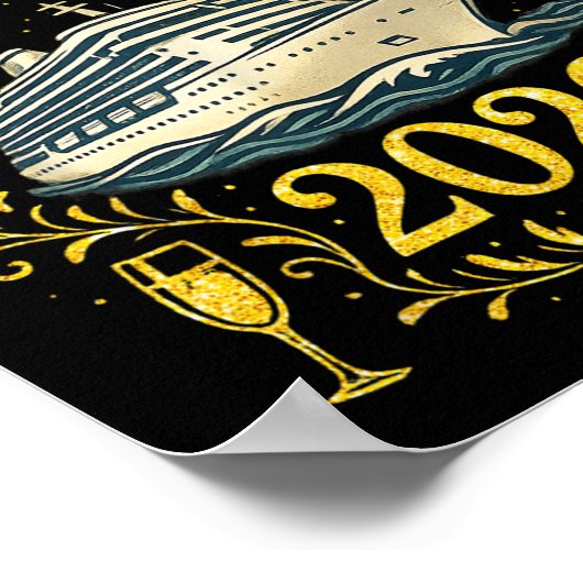 クルージング2026年新年おめでとう ポスター (角)