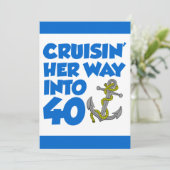 クルージング40招待状 招待状 (スタンド正面)