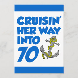 クルージング70招待状 招待状