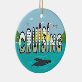 クルージング セラミックオーナメント (右)