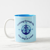 クルージング ツートーンマグカップ (左)