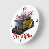 クルージング ラウンド壁時計 (傾斜)