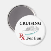 クルージング..Rxのおもしろい マグネット (正面/裏面)