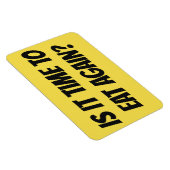 クルーズおもしろいキャビンのドアのマグネット – 再び食べの時間 マグネット (右側)