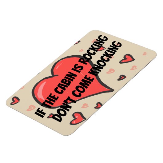 クルーズおもしろいキャビンのドアマグネット マグネット (左側)