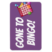 クルーズおもしろいキャビンのドア磁石 – ビンゴに行く マグネット (縦)