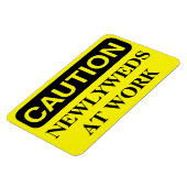 クルーズおもしろいキャビンのドア磁石 – 新婚の仕事場 マグネット (左側)