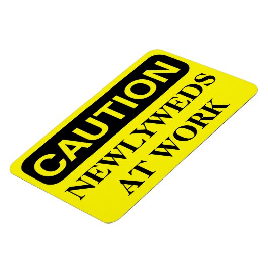 クルーズおもしろいキャビンのドア磁石 – 新婚の仕事場 マグネット (左側)