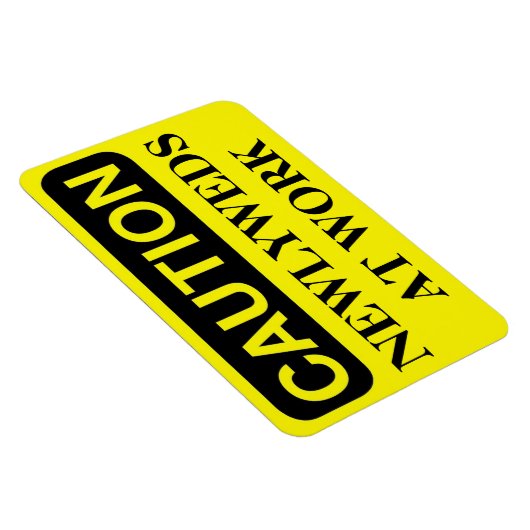 クルーズおもしろいキャビンのドア磁石 – 新婚の仕事場 マグネット (右側)