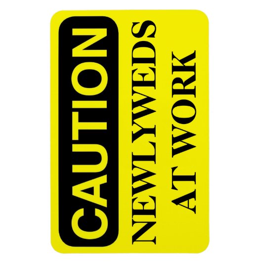 クルーズおもしろいキャビンのドア磁石 – 新婚の仕事場 マグネット (縦)