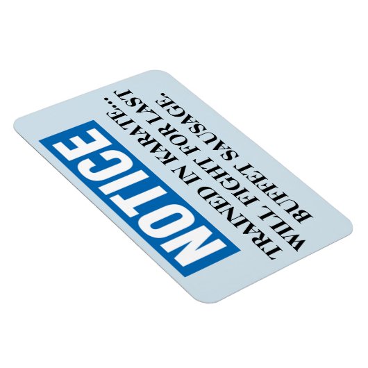 クルーズおもしろいキャビンのドア磁石 – 最後のソーセージ マグネット (右側)