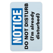 クルーズおもしろいキャビンのドア磁石 – 邪魔しない マグネット (縦)