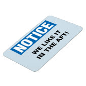 クルーズおもしろいキャビンのドア – 我々はAftでそれが好き! マグネット (左側)