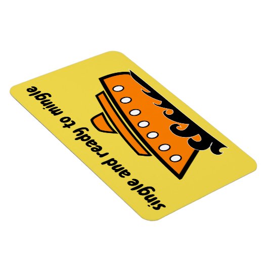 クルーズおもしろいキャビンドアマグネット – 独身の マグネット (右側)