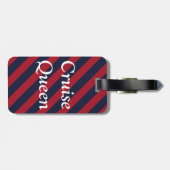 クルーズおもしろいクイーンラゲージタグギフト ラゲッジタグ (裏面横)