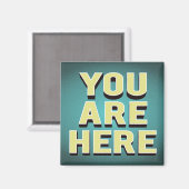 クルーズおもしろいドアサインが来た マグネット (正面/裏面)