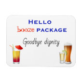 クルーズおもしろいドアステートルーム磁石ブーズカクテル マグネット (横)