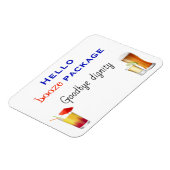 クルーズおもしろいドアステートルーム磁石ブーズカクテル マグネット (左側)