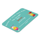 クルーズおもしろいドアパーソナライズされたーブーゼパッケージキャビン マグネット (左側)