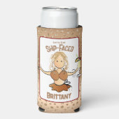 クルーズおもしろいビーチバガーリーケーションドリンク スリム缶クーラー (Seltzer正面)