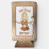 クルーズおもしろいビーチバガーリーケーションドリンク スリム缶クーラー (正面)