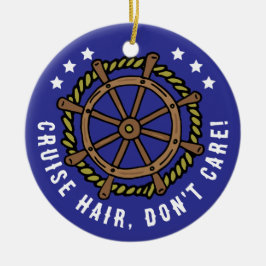 クルーズおもしろい恋人引用文クリスマス セラミックオーナメント