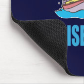 クルーズおもしろい船 マウスパッド (コーナー)