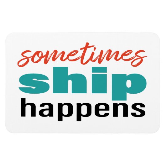 クルーズおもしろい船 マグネット (横)