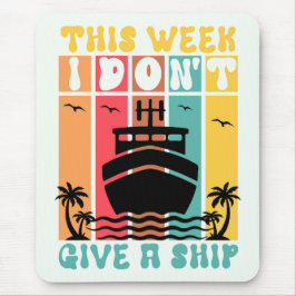 クルーズおもしろい マウスパッド