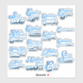 クルーズことわざステッカーシート シール (シート)