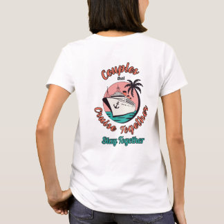クルーズするカップルは仲が良いTシャツ Tシャツ