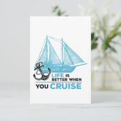 クルーズする時のクルーズ生活は良い 招待状 (スタンド正面)