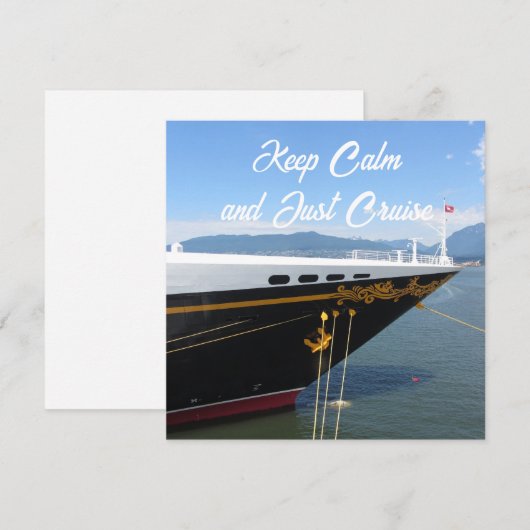 クルーズと保静かな (正面/裏面)