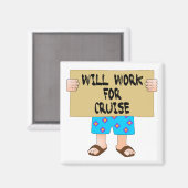 クルーズに参加 マグネット (正面/裏面)