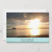 クルーズのご招待 招待状 (正面)