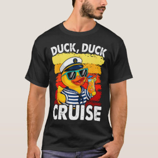 クルーズのアヒル ファミリー・バケーション ダックダッククルーズ Tシャツ